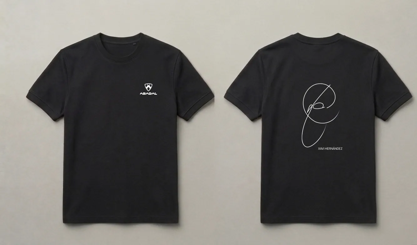 Xavi Hernández × Abadal T-shirt